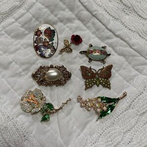 Vintage Pin Lot Bundle Set